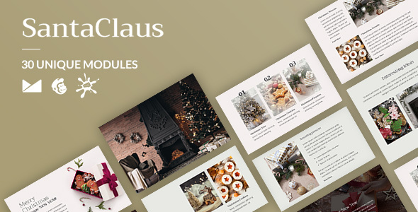 SantaClaus Email-Template + - ThemeForest 29750963