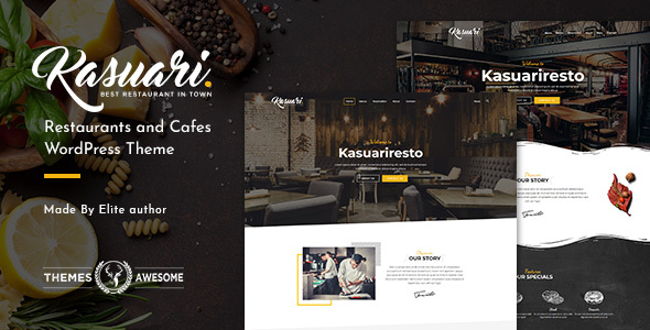 Kasuari Restaurants - ThemeForest 21158182