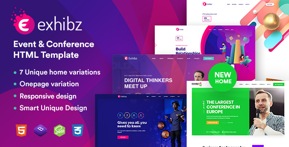 Extraordinary Exhibz - Conference and Event HTML Template