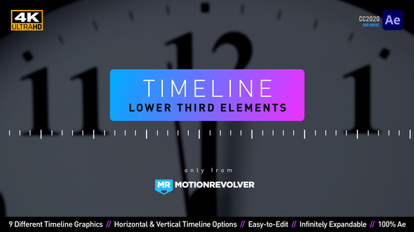 Timeline Lower Third Elements