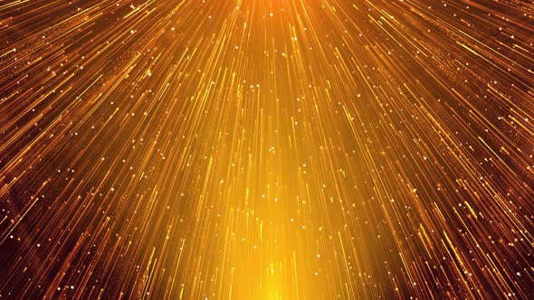 Golden Particle Light Rising Award Performance Stage Background