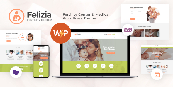 Felizia | Fertility Center & Medical WordPress Theme