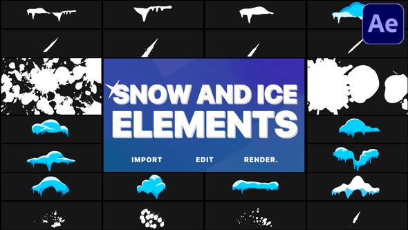 Snow And Ice - VideoHive 29779680