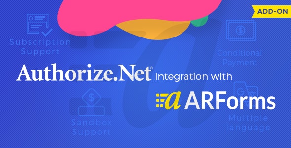 Authorize.net for Arforms - CodeCanyon 8794248