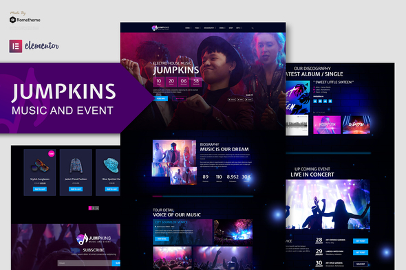 Jumpkins - MusicEvent - ThemeForest 29786128