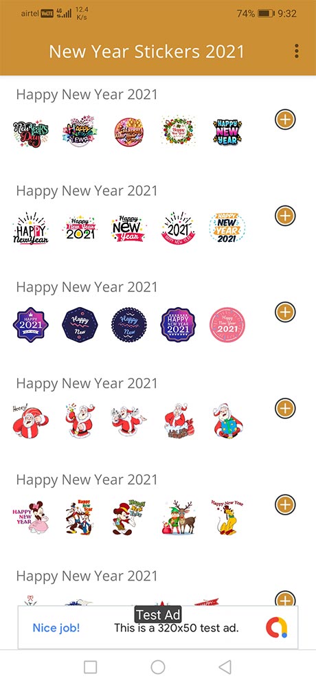 happy new year sticker 2022 whatsapp download