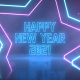 Neon Party New Year Wishes