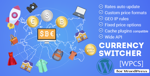 WPCS - WordPress Currency Switcher