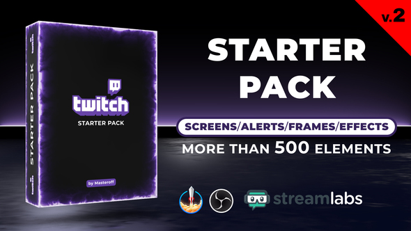Twitch Starter Pack - VideoHive 29407656