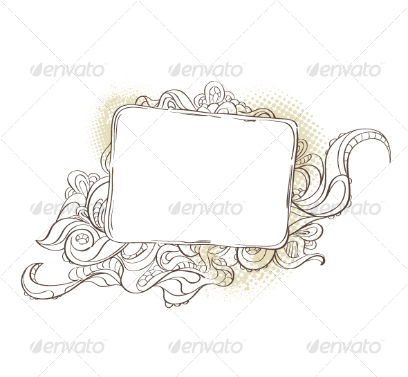 Bizarre background for your text - Decorative Vectors