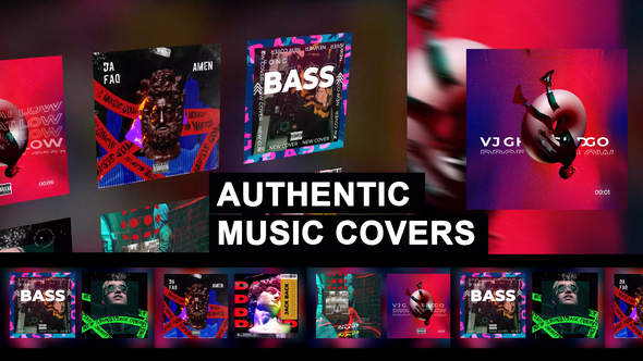 Authentic Music Cover - VideoHive 29801939