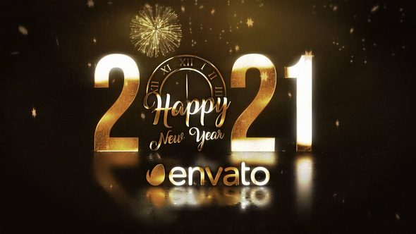 Golden New Year - VideoHive 29802326