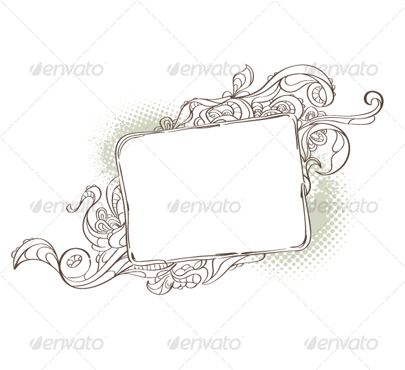 Bizarre background for your text - Decorative Vectors