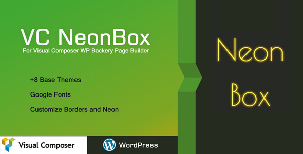 VC Neon Box – Nice Fonts & Effects for WPBakery Page Builder