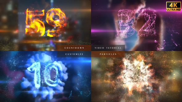 Countdown Particles - VideoHive 29805869