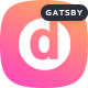 Dimon - Gatsby React App Landing Page Template