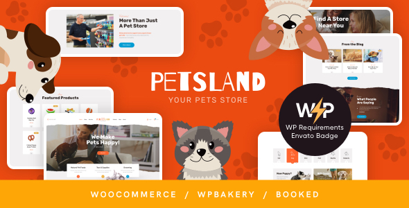 Pets Land - ThemeForest 21045637