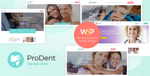 ProDent | Dental Clinic & Healthcare Doctor WordPress Theme + Elementor + RTL