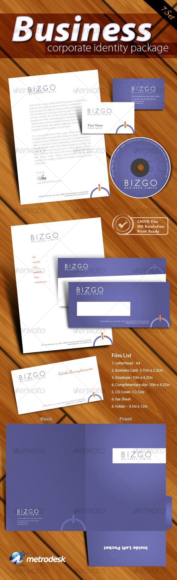 Corporate Identity 7 pack [Print Ready]