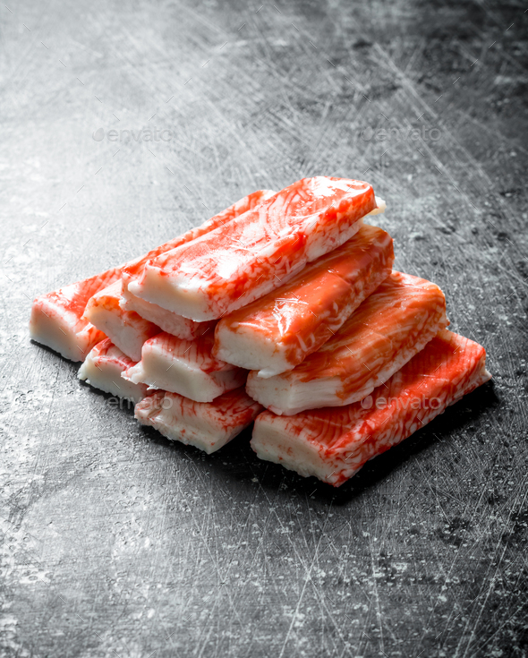 Fresh crab sticks. Stock Photo by Artem_ka2 PhotoDune