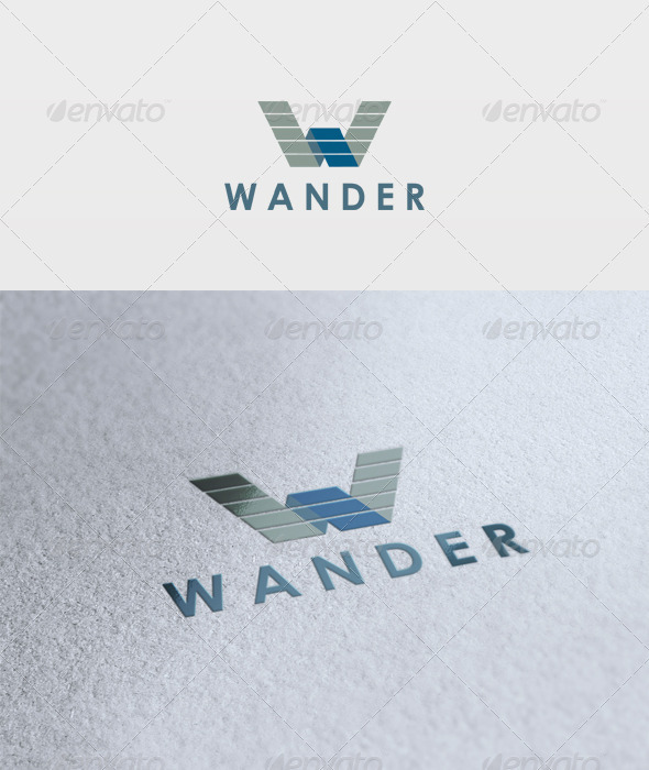 Wander Logo - Letters Logo Templates