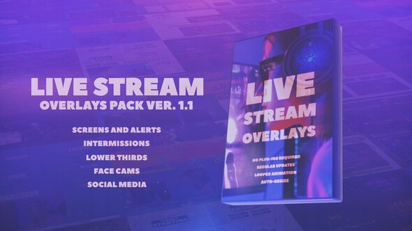 Stream Overlays Pack