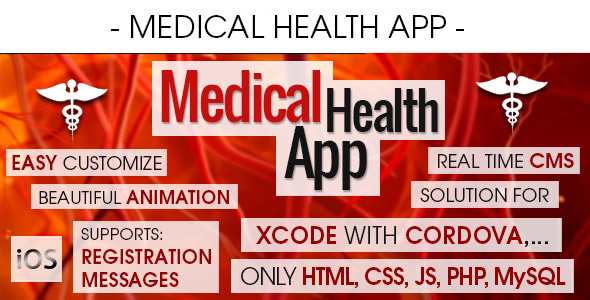 Medical Health Appointment & Booking App With CMS - iOS