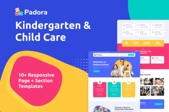 Padora - KindergartenChild - ThemeForest 29797880