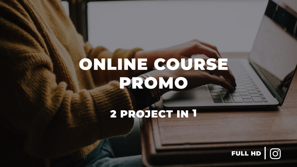 Online Course Promo - VideoHive 29830434