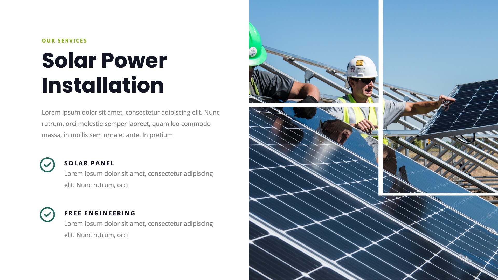 Enerjiz - Renewable Energy & Solar Keynote Template, Presentation Templates