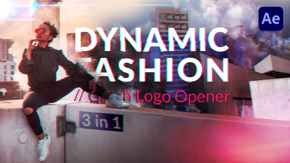 Dynamic FashionGlitch Logo - VideoHive 19757605