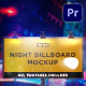 Night Billboard Mockup - VideoHive Item for Sale