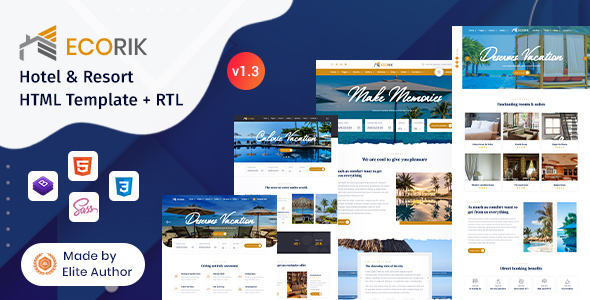 Ecorik - HotelResort - ThemeForest 25879857