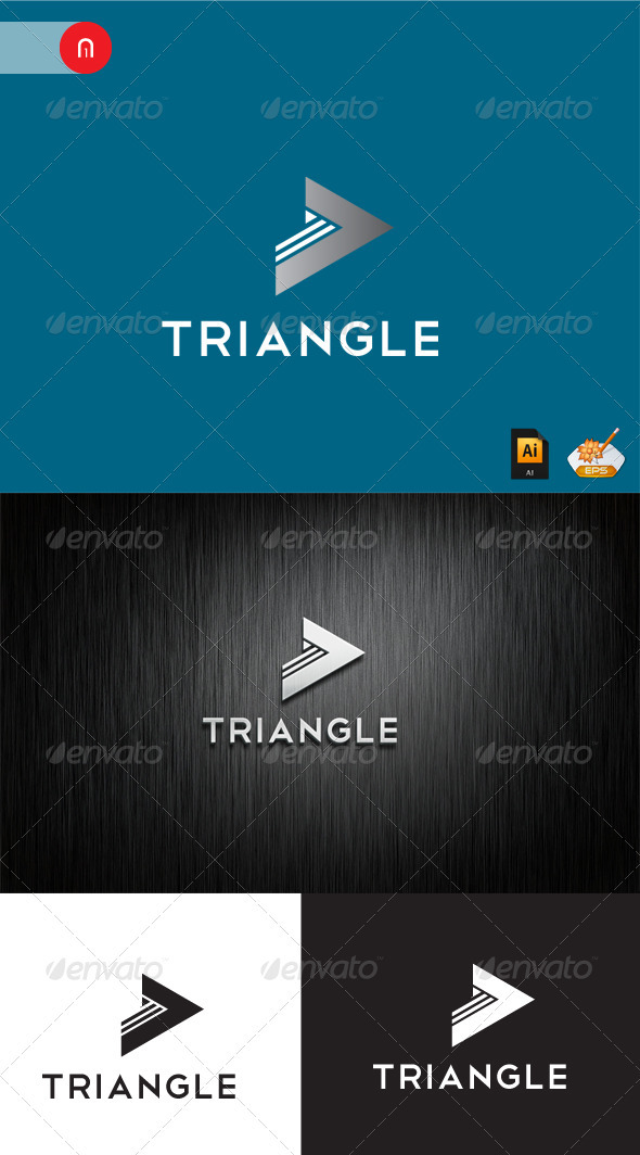 Triangle Logo Template - Symbols Logo Templates