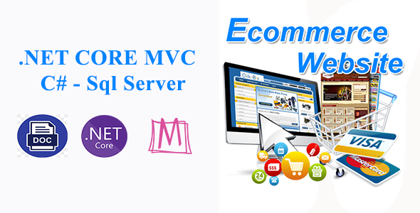 FStore - Full Ecommerce Website With Microsoft .NET CORE