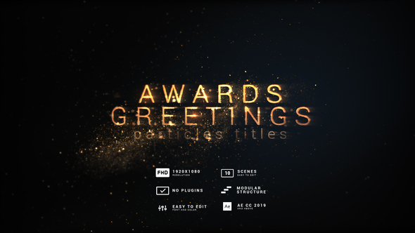 Awards and Greetings | Particles Titles