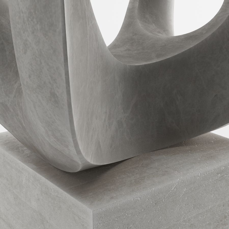 Abstract Stone Art Sculpture 07 by Edvace 3DOcean