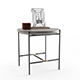 West Elm Finian Concrete and Iron End Table