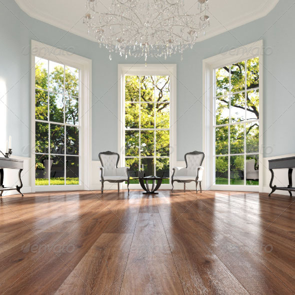 16 Wood Floor Planks - Champagney - 3DOcean Item for Sale