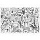 Animals Hand Drawn Doodle Set