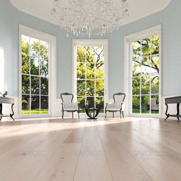 20 Wood Floor Planks - Linen - 3DOcean Item for Sale