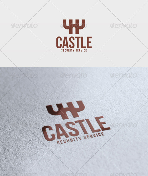 Castle Logo - Vector Abstract