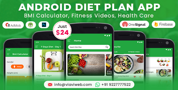 Android Diet Plan - CodeCanyon 9955863