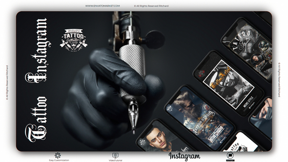Instagram Stories Tattoo - VideoHive 29834201