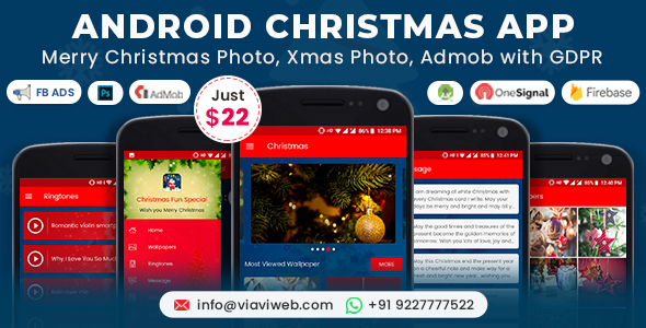 Android Christmas App - CodeCanyon 14064365