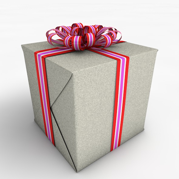 Gift Box Cube - 3Docean 29859586