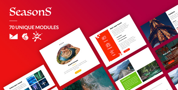 Seasons Email-Template + - ThemeForest 29865502