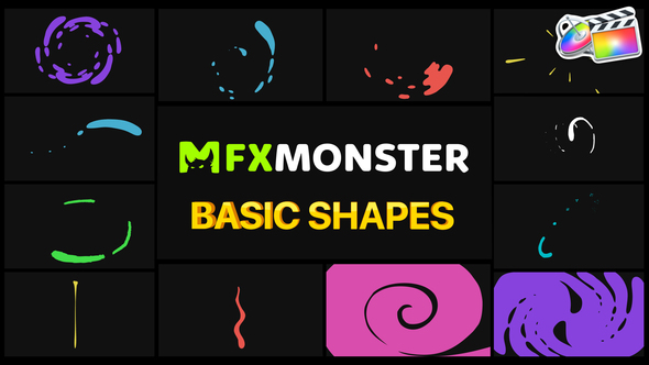 Basic Shapes Pack | FCPX