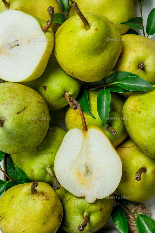 Ripe fresh sweet Pears Juicy flavorful Pears are available at the