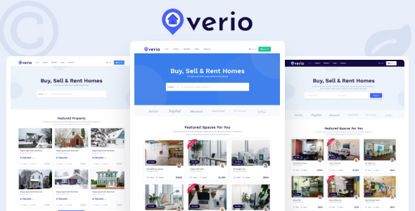 Extraordinary Verio - Real Estate HTML Template